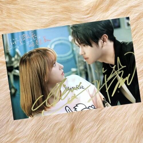 Falling into your smile XU KAI Cheng Xiao Autographed Hand Signed Photo 5*7 inches GIFTS 072021
