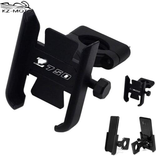 For KASAWAKI Z750 Z900 Z 900 z750 Motorcycle Accessories GPS Stand Bracket Aluminum Handlebar Mobile Phone Holder High Quality