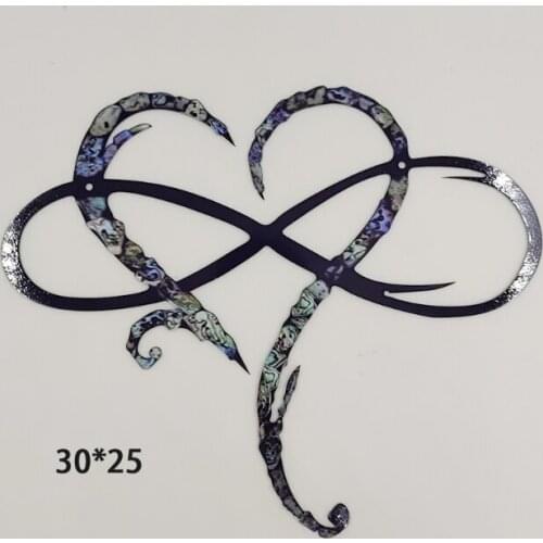 Metal Love Infinity Heart Wall Art Sign Hanging Ornaments Sculpture Home Wedding Decor S06 21 Dropshipping