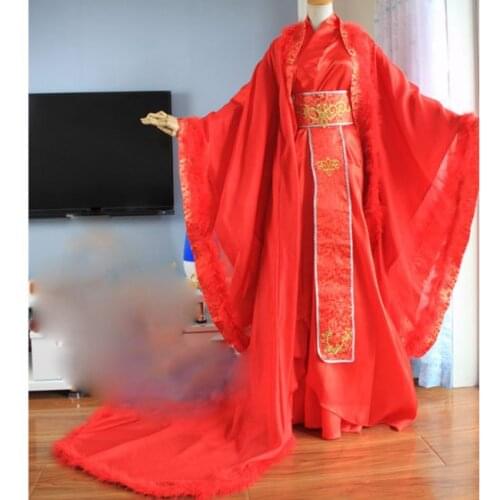 2 Designs Hua YiJian Red Male Costume Hanfu Groom Wedding Hanfu Cos Hua Cheng Wei Wuxian Xie Lian for Anime Founder of Diabolism
