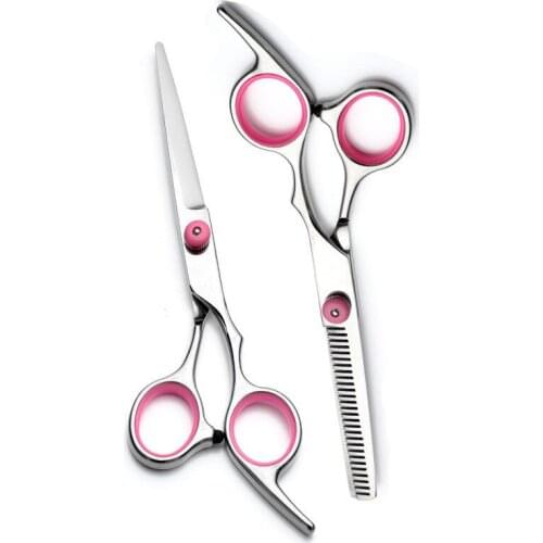 Pet Grooming Scissors Stainless Steel Cats and Dogs Hair Seam Scissors Up and Down Curved Scissors Sharp Haircut Pet Grooming To