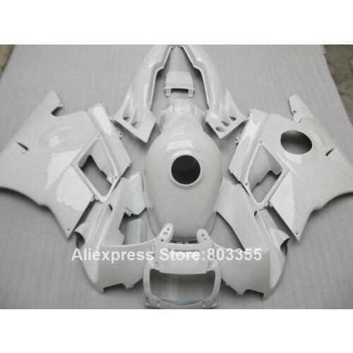 All white Fairing kit for Honda CBR 600 F2 1992 1991 1993 1994 cbr600 ( +tank cover ) fairings 94 93 92 91 xl60