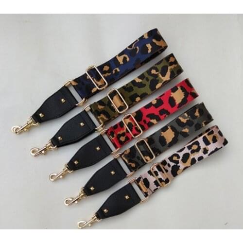 HJKL Nylon Colored Belt Bags Strap Accessories for Women Fashion Adjustable Shoulder Handbag Strap Decorative Accessories Bags