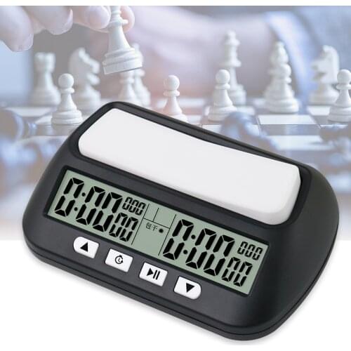 Chess clock timer go chess match with the referee can be turned off