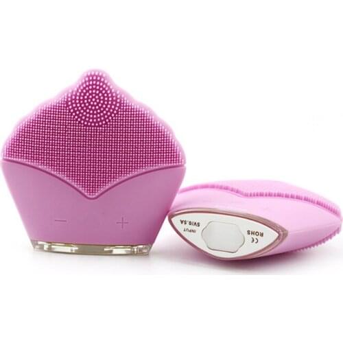 1 Set USB Rechargeable Face Washing Brush Electric Facial Cleansing Device Waterproof Silicone Pore Cleaner Machine Skin Care