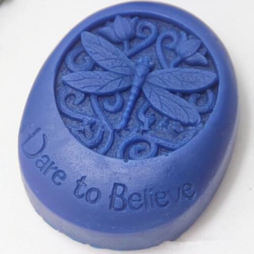High Quality Dragonfly Soap Molds DIY Silicone Mould Moon Cake Mold Easy to Use
