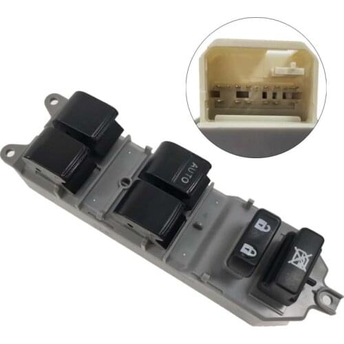 Yubao New 84820-06100 For Toyota Camry RAV4 Yaris Highlander Front Driver Side Power Master Window Switch Button 84820-06100