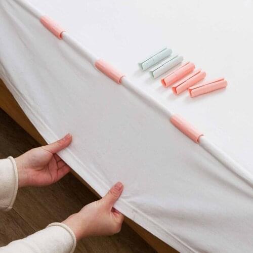 10PCS Bed Sheet Bedsheet Cover Fixing Clip Mattress Cover Blankets Grippers Clip Holder Fasteners Set