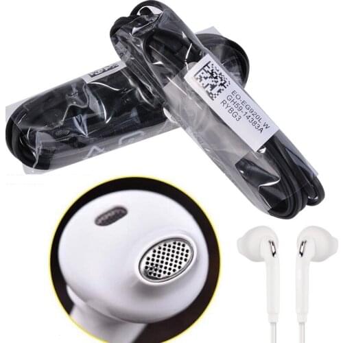10 pieces/lot For s6 Earphone in-ear earpiece with microphone for MP3 MP4 Samsung Galaxy S7 S6 Edge for s8 earphone