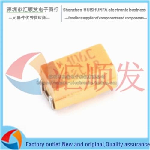 10PCS!!! Original genuine patch tantalum capacitor 3216A 16V 10UF ±20% TAJA106M016RNJ 1206
