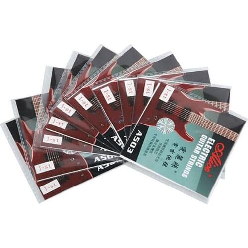 100pcs Alice A503 Light .010 inch/ .009 inch Super Light Steel 1st E First Single Electric Guitar Strings