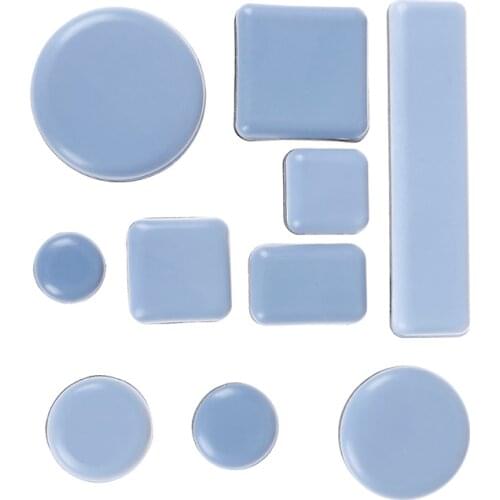 4pcs/6pcs/8pcs Slider Pad Furniture Table Bases Protector Coaster Carpet Ground Magic Moving Anti-abrasion Floor Mat