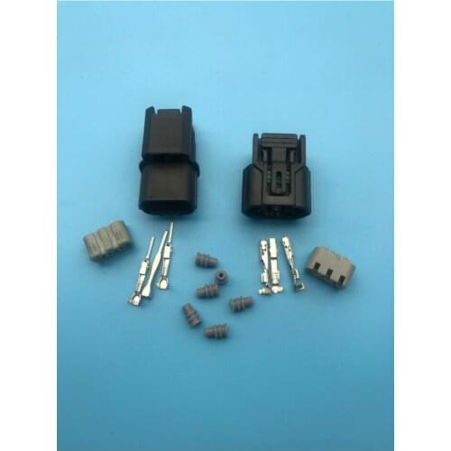 5 pcs 3 Pin 6188-4739 6189-0887 Female Male 1.2mm Auto Waterproof Connector Plug Auto Oxygen Sensor Plug For car Truck