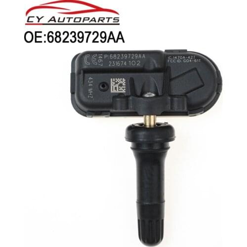 68239729AA New Tire Pressure Monitor Sensor Fits For 2014-2017 JEEP Cherokee TPMS Sensor 433MHZ