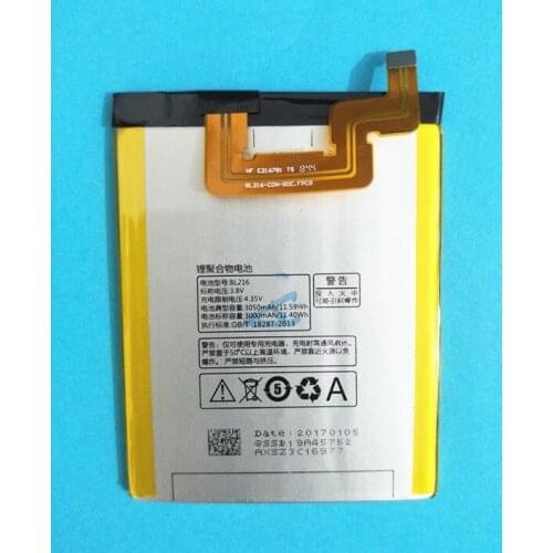 AZK for Lenovo BL216 Battery Rechargeable 3000mAh Li-ion Backup Battery for Lenovo K910 K910e BL-216 Battery