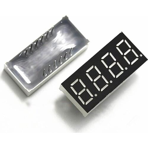 Free Shipping 3461 100pcs/lot 0.36inch 3461 4 bits LED common cathode 4 digital tube 3461