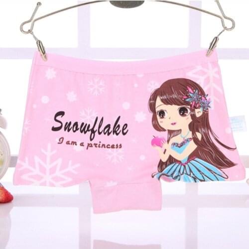 Kids Short Briefs Cotton Panties Girls Children Underwear Child Cartoon Shorts Underpants Girl Panties 1pcs