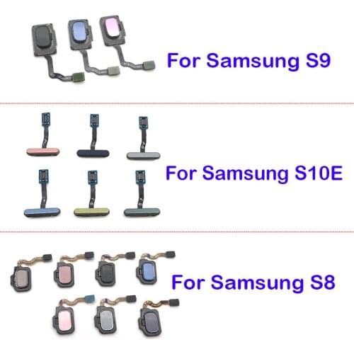 Fingerprint Sensor Home Return Key Menu Button Flex Ribbon Cable For Samsung Galaxy S8 S9 S10e