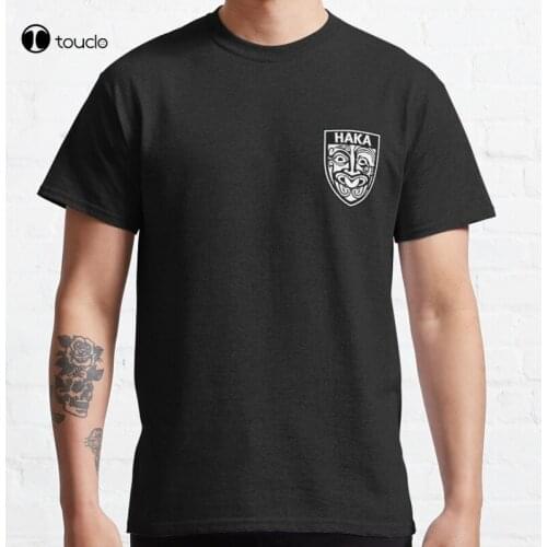 Haka Maori Rugby New Zealand Classic T-Shirt Cotton Tee Shirt