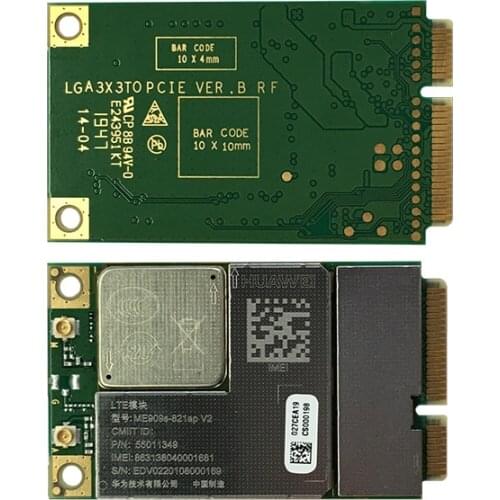 2020 New&Original HUAWEI ME909s-821ap V2 MINIPCIE LTE FDD+TDD DC-HSPA+ EDGE/GPRS/GSM CAT4 4G ME909S Full Network Module
