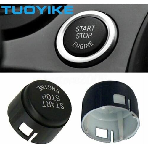 New Car Start Stop Engine Button Switch Cover For BMW 5 6 7 series F01 F02 F10 F11 F12 2009-2013 OEM 61319153832 Styling 4-Color
