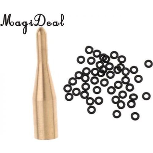 Brass O Ring Applicator Tool With 100pcs 2BA Rubber Dart Tip Gasket O-Rings/Washer Accessory Tool for Dart Lover