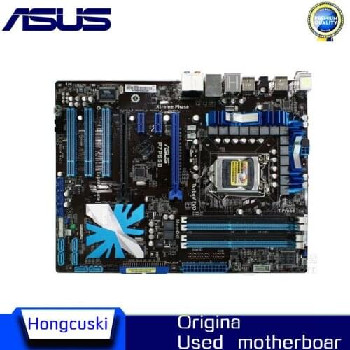 For Asus P7P55D Desktop Motherboard H55 Socket LGA 1156 i3 i5 i7 DDR3 16G ATX Original Used Mainboard On Sale