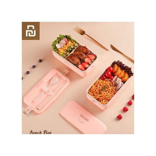 Xiaomi 220V rice box rice cooker portable heating box constant temperature heating mini office food warmer new