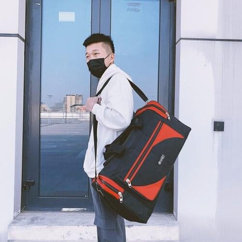 Fashion Women Travel Bag Oxford Cross Body Bag Large Capacity Storage Bag Sports Bag With Shoe Compartment Bandolera Mujer