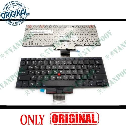 New Notebook Laptop keyboard for IBM Thinkpad X100e X120e Black RUssian RU Version - FRU No. 60Y9389 60Y9354 MK-83SU