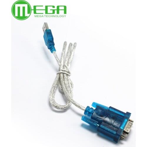 New HL-340 USB to RS232 COM Port Serial PDA 9 pin DB9 Cable Adapter Support Windows7 64