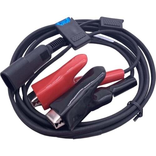 New Cable with Heavy Duty alligator clips wired to Female SAE 2-pin connector