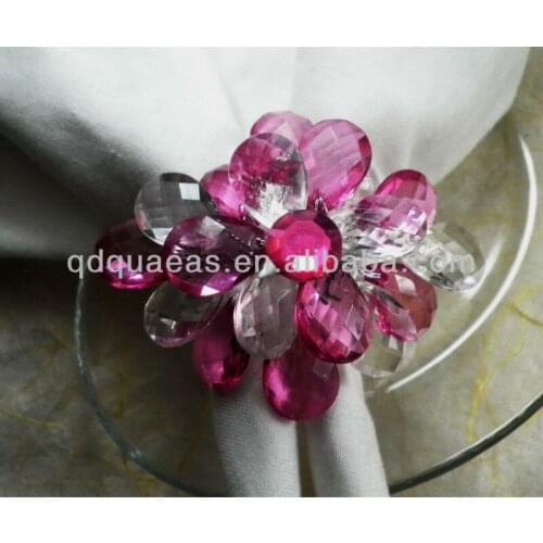 Aliexpress sold beaded wedding napkin ring