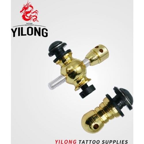 YILONG Brand New Pro 1pcs Tattoo Spring Screw Polishing Front Contact Binding Post For Tattoo Machine Parts Free Shipping