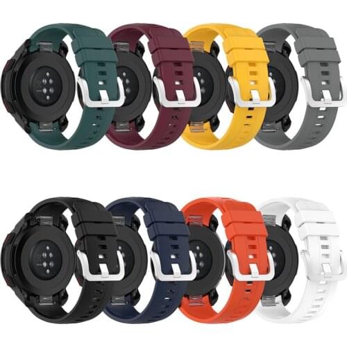 Replacement Sport Silicone Watch Band Wrist Strap for -Huawei Honor GS Pro Smart Watch Adjustable Watchbands