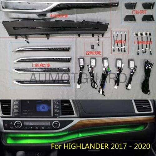 64 Colors LED Ambient Light For HIGHLANDER 2017 2018 2020 Exterior Accessories