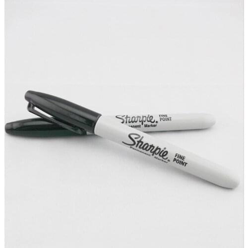 1pcs Sharpie Pen Normal Pen not Gimmick Pen Magic Tricks Close Up Black Marker Pen Illusion Mentalism Gimmick Props Magicians