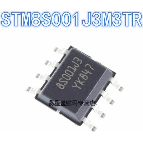 2PCS-20PCS 100% brand new original authentic STM8S001J3M3TR SOP-8 STM8S001J3M3 SOP8 code: 8S001J3 8-bit microcontroller Flash me
