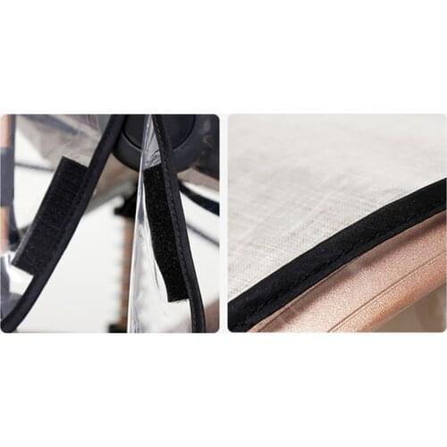 28EC Universal Stroller Rain Cover Trolley Umbrella Raincoat Weather Shield Baby Car Accessories