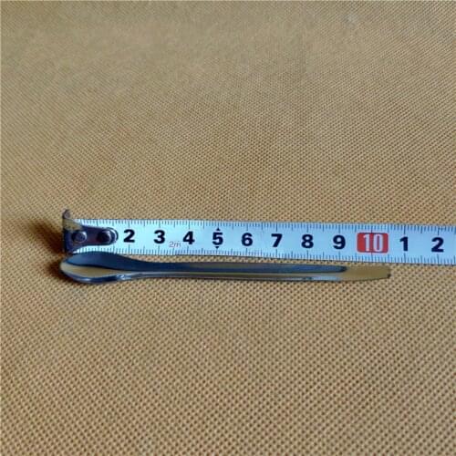 5pcs 105mm Stainless Steel Micro-medicine Spoon 10.5cm Laboratory Micromedicine spoon Stainless steel spoon
