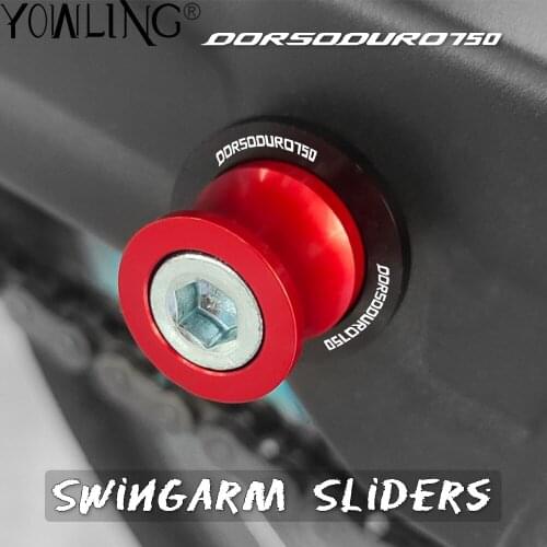 6MM Motorcycle Accessories CNC Swingarm Spools Slider Stand Screws For APRILIA DORSODURO 750 2007-2011 2012 2013 2014 2015 2016