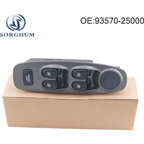 93570-25000 Master Electric Power Window Left Front Driver Side Door Switch For Hyundai Accent 2000 - 2005