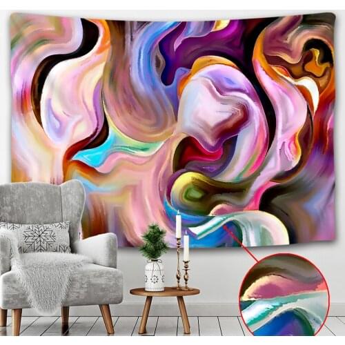 Abstract living room home Art Deco tapestry Mandala tapestry Bohemian hippies witchcraft background cloth travel mattress