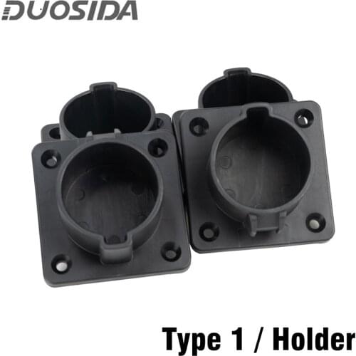 SAE J1772 Type1 AC Dummy Socket Holder For EV Charger Station level 1 level 2 US holder connector