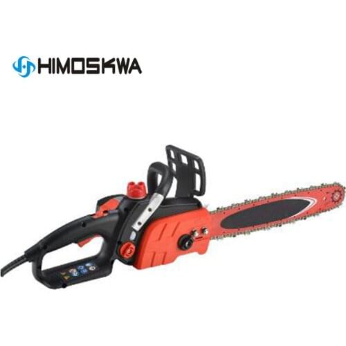 HIMOSKWA 1800W Electric saw household logging saw electric chain saw multi - purpose woodworking tools Automatically Spray oil