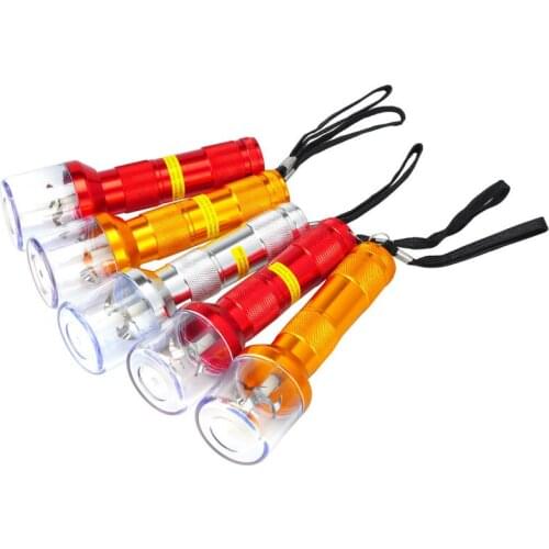 Electric Torch Shape Herb Tobacco Grinder Metal Smoking Grinding Crusher Pollen Mills colorful in stock