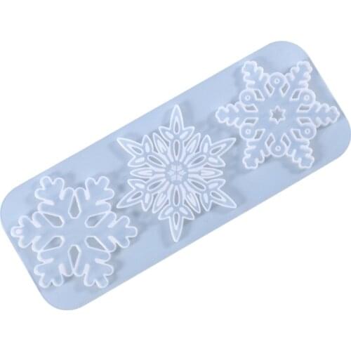 Snowflake Listing Mold Resin Large Beauty Mold for Pendant Jewelry Making