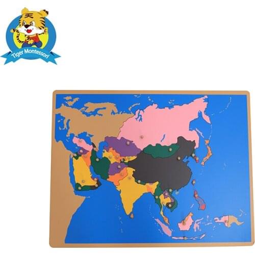 Puzzle Map of South America