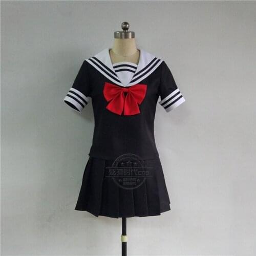 Mahou Shoujo Magical Girl Site Aya Asagiri Tsuyuno Yatsumura School Uniform Dress Cosplay Costume