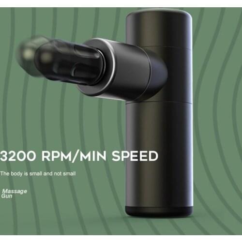 Mini Massage Gun Fascia Gun Exercising Muscle Electric Massager Gun Head Massager For Neck And Back Rechargeable 2020 NEW